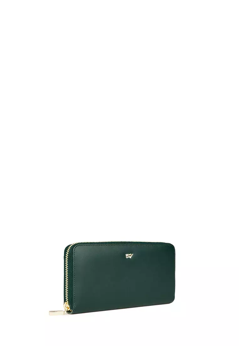 Braun Buffel Ville-A Zip Long Wallet