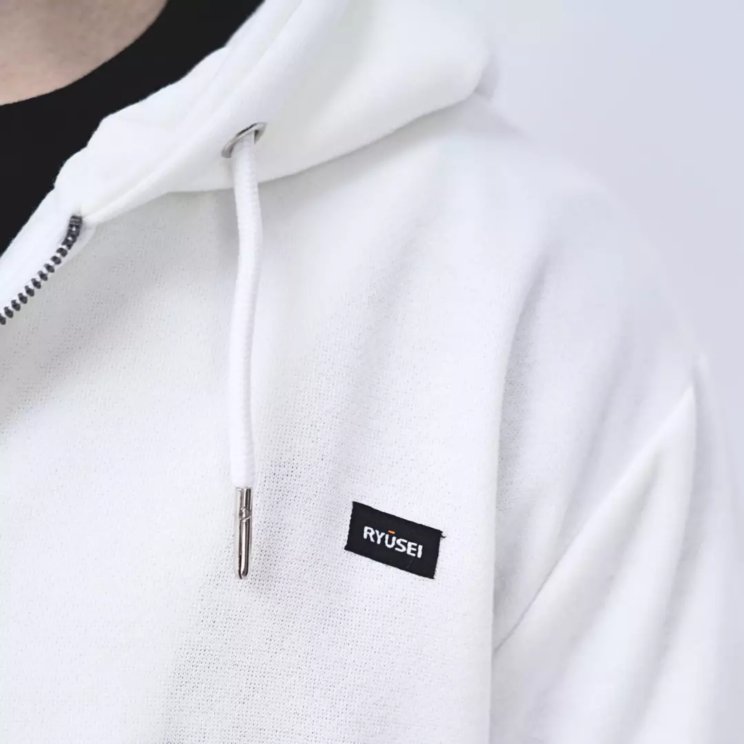 Ryusei Jacket Pria Loyalty CMB White