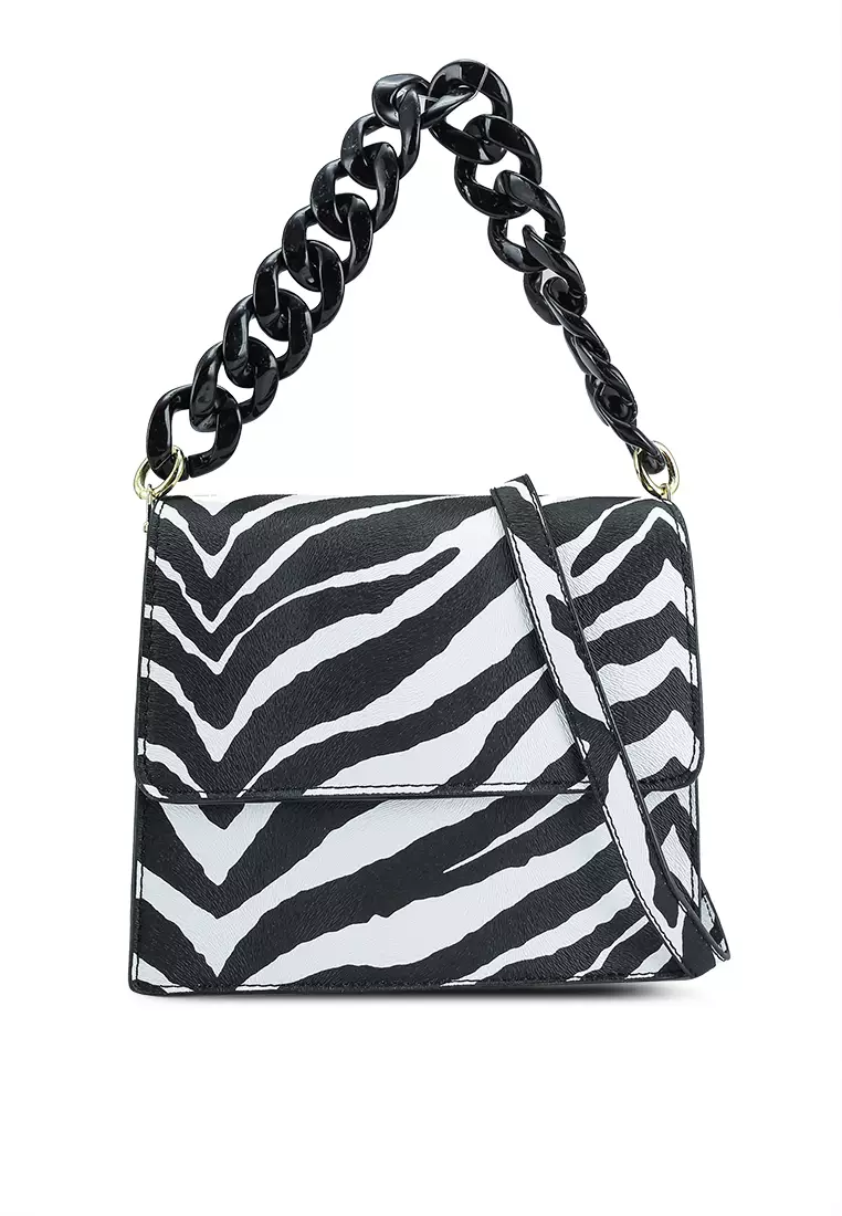 Bershka on sale zebra bag