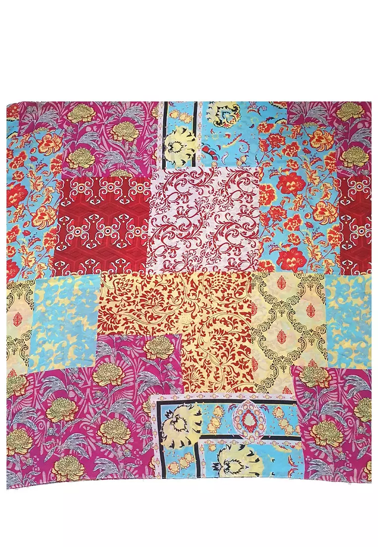 Multi Pattern Armanee Printed Poly Viscose Hijab Pashmina Umbra