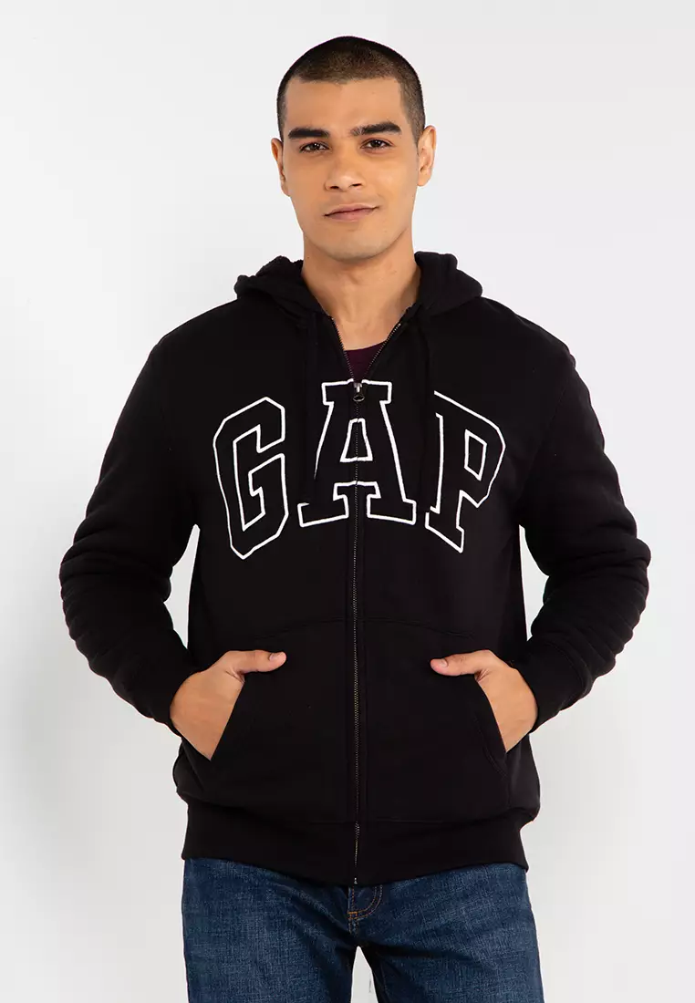 GAP Logo Zip Hoodie