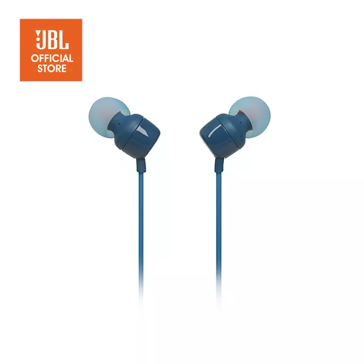 Jual JBL JBL T110 In Ear Earphones - Blue Original 2024 | ZALORA ...