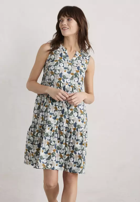 Seasalt Cornwall Petite Green Bodelva Dress