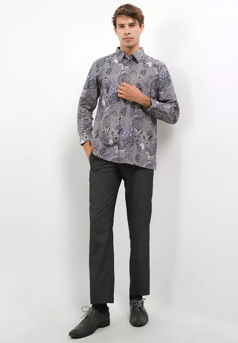 Jarvis Shirt Kemeja Batik Pria Panjang