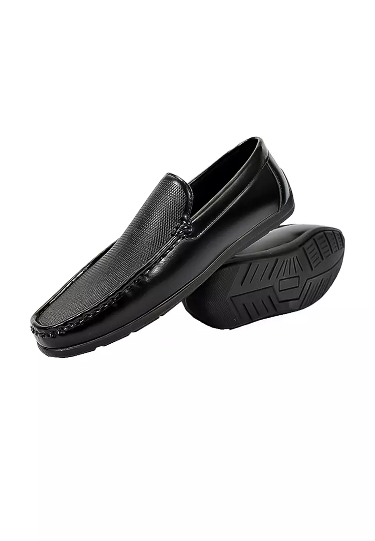 Men's Caual Loafers Shoes MX 23758 Black C55