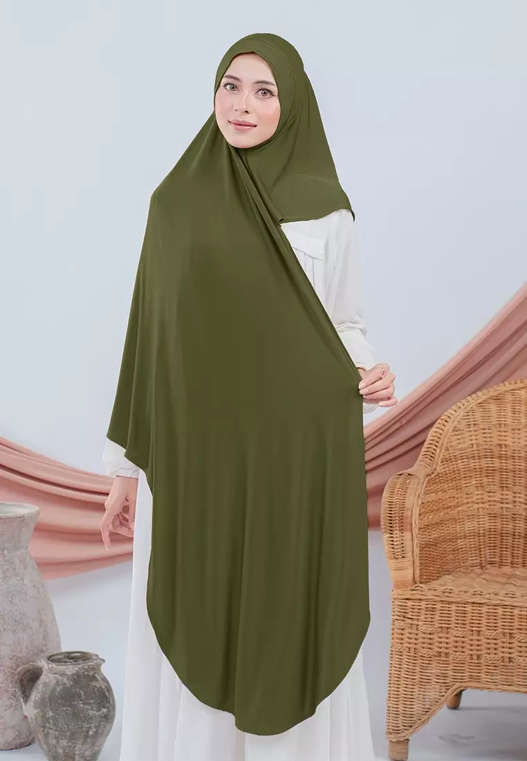 HIJAB INSTAN FAYZA - ARMY