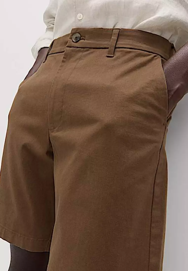 Regular Fit Stretch Chino Shorts