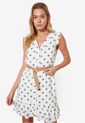 Zalora polka dot dress clearance