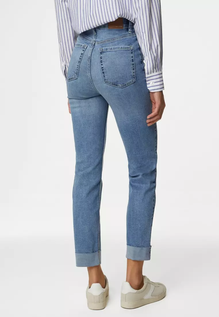 Buy MARKS & SPENCER Harper Supersoft Cigarette Jeans 2024 Online ...