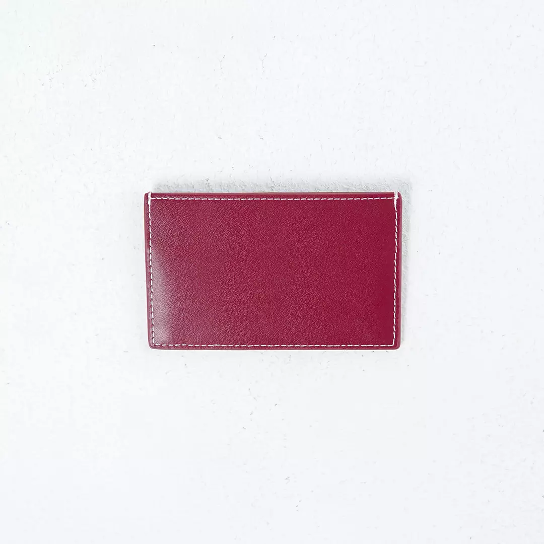 Dompet CHRISTY NG BURGUNDY CARD HOLDER 100% ORIGINAL