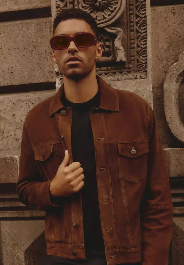 QUAY Hyped Up Sunglasses - Dahlia/Brown