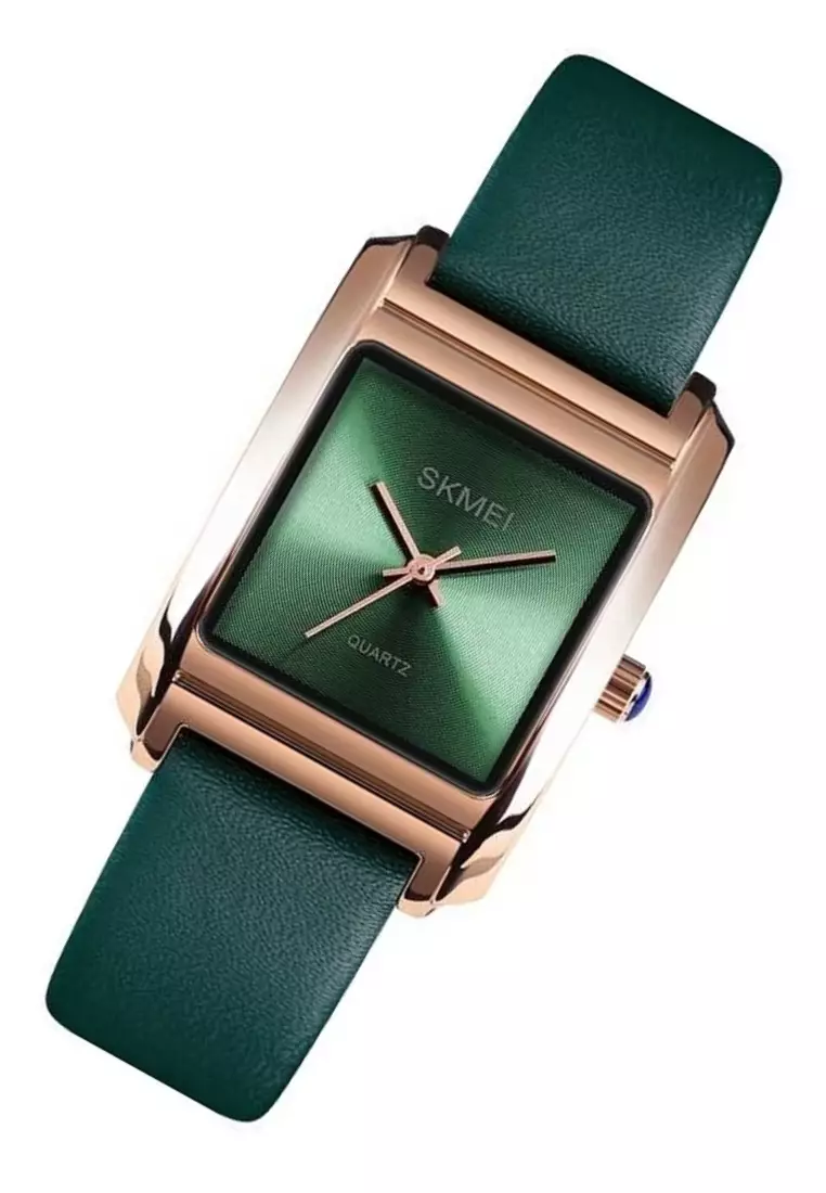 Jam Tangan Analog Wanita Waterproof 30m Strap Tali Material PU Leather LU88 ORIGINAL