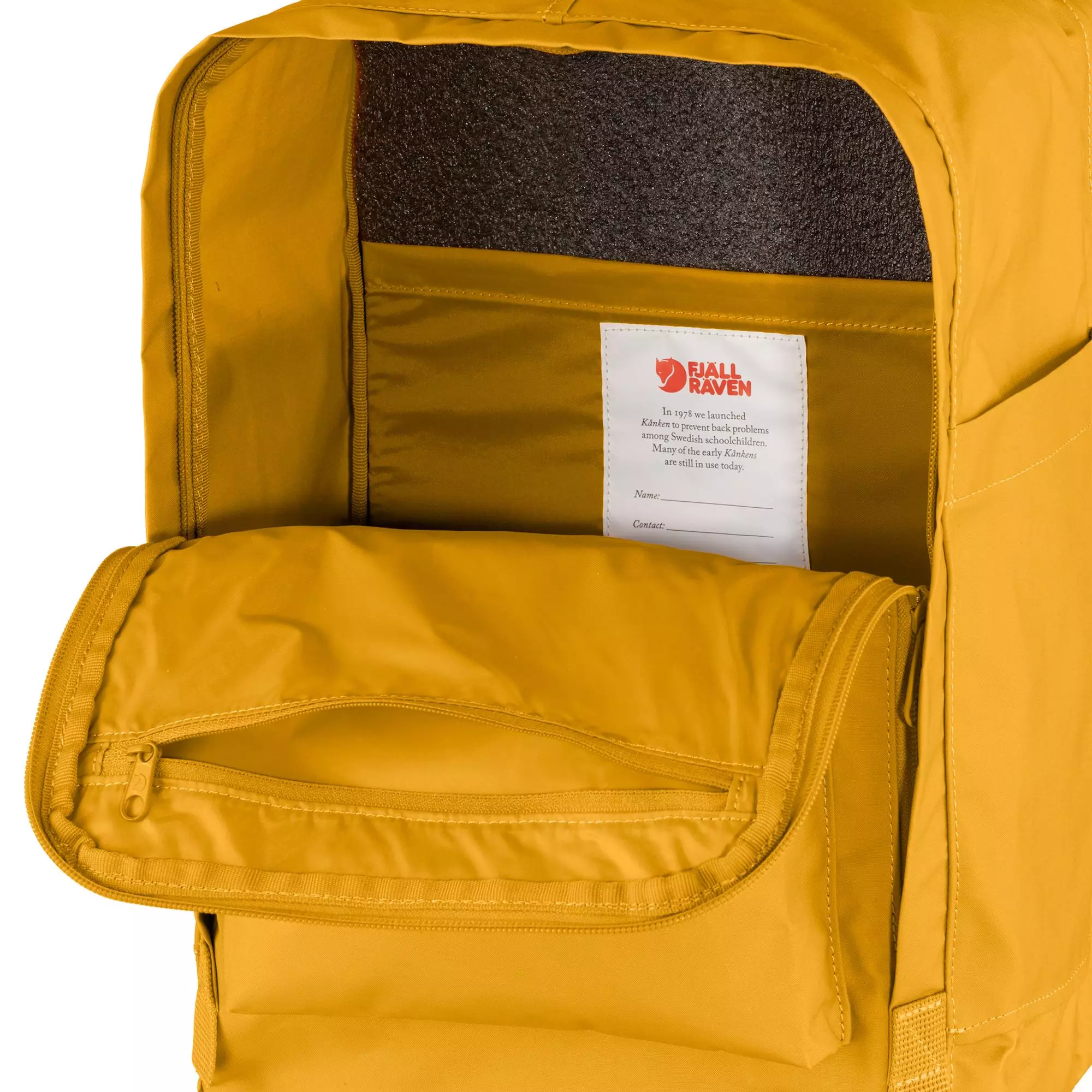 Fjallraven Kanken Laptop 13" Ochre Backpack Unisex - F23523-160