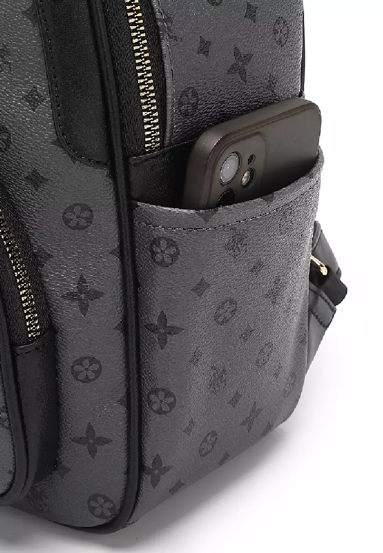 Women's Monogram Backpack - Black