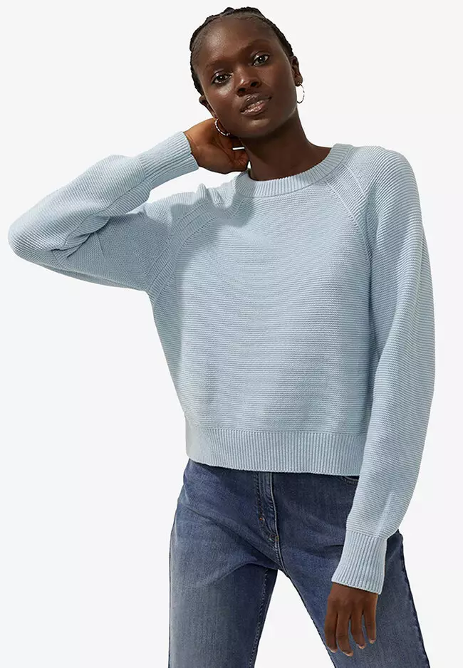 French connection blue jumper sale