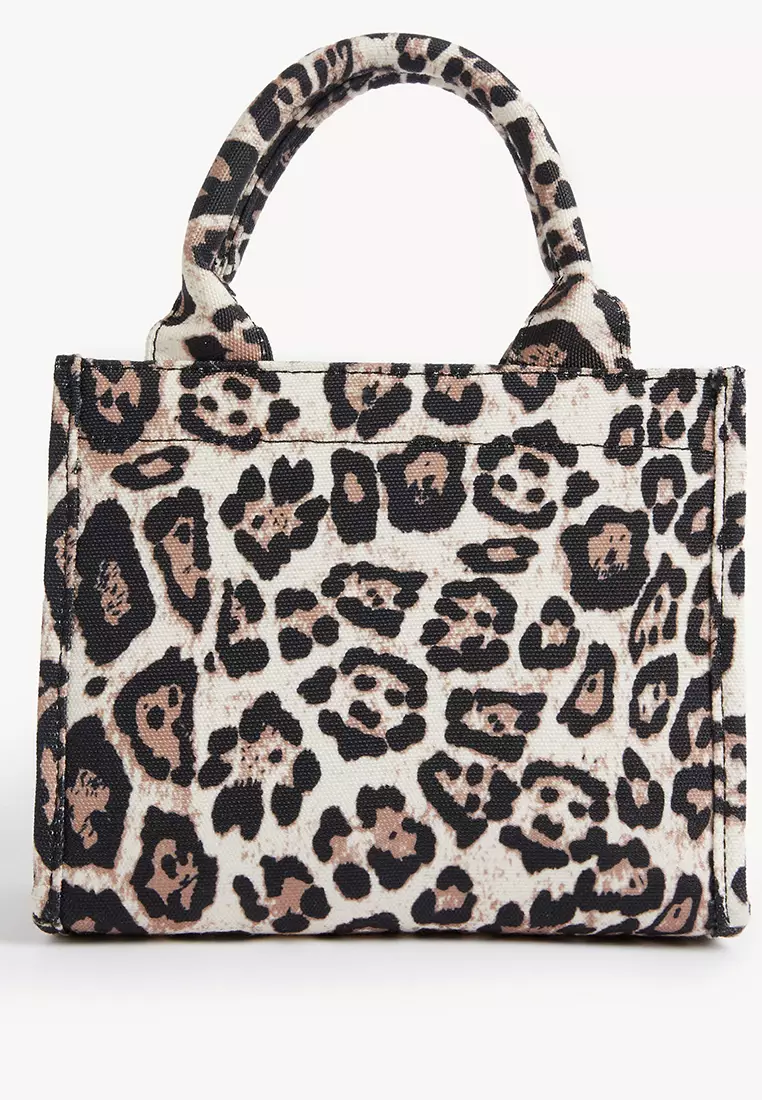 Marks and spencer leopard print bag sale