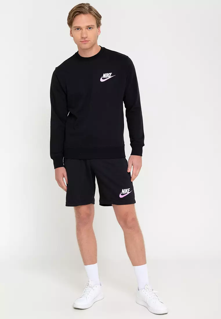 Buy Nike Club Men's Fleece French Terry Crew Sweatshirt 2024 Online ...