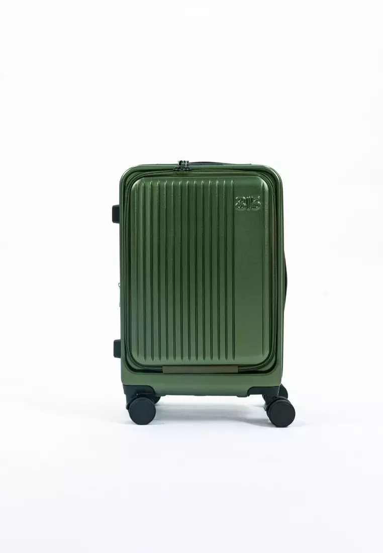 Alpha 20" Small Hard Case Luggage Olive