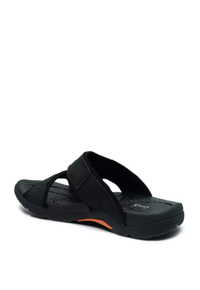 Men Slip On Faux Leather Classic Casual Sandals - 250441264