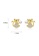 SUNRAIS gold High quality Silver S925 golden mouse earrings 302C0AC3FA0DB5GS_4