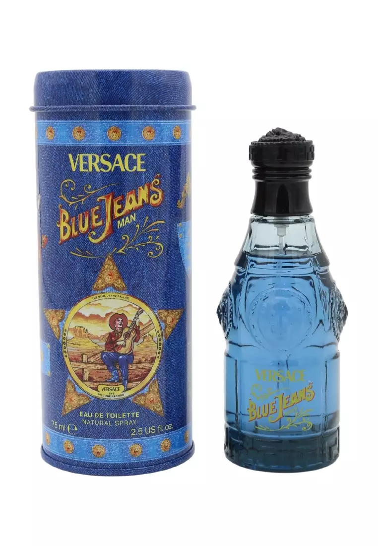 VERSACE BLUE JEANS MAN EAU DE TOILETTE 75ml 2026 | Buy VERSACE