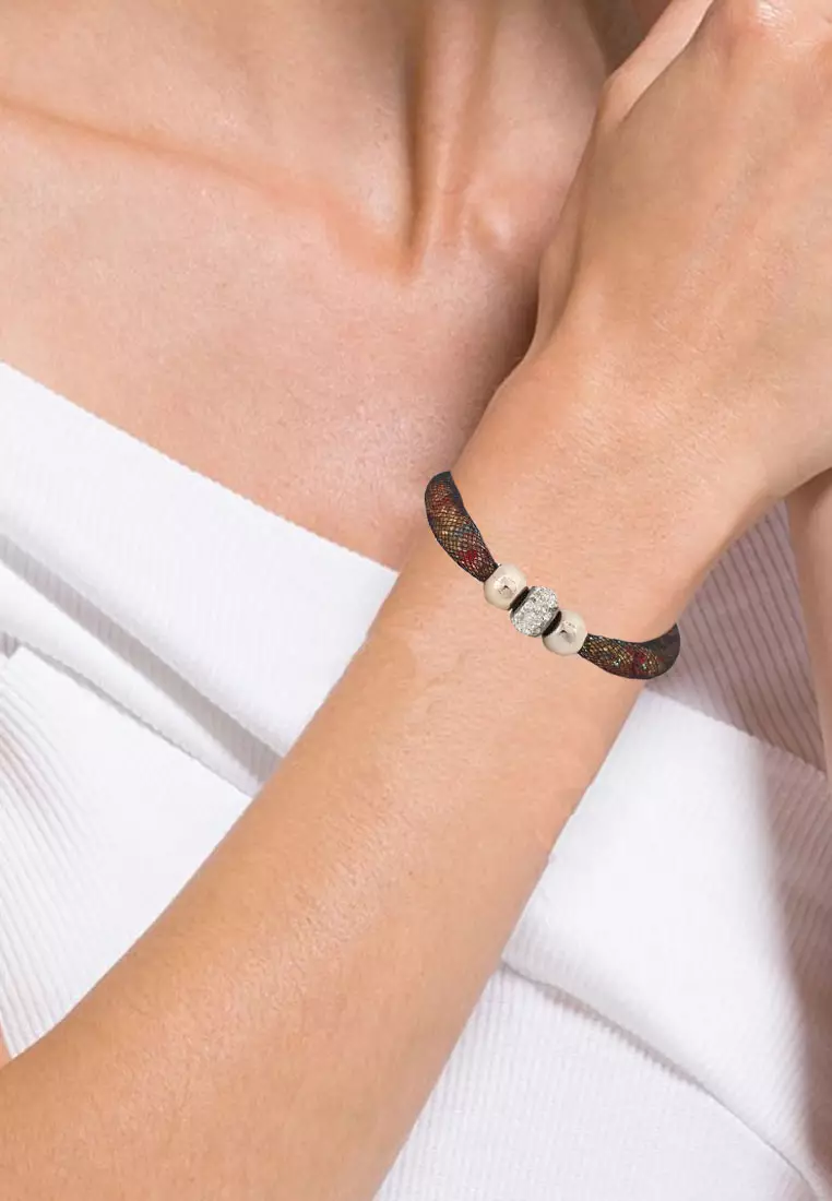 Crystal Ball Bracelet Gelang Wanita Kristal Red