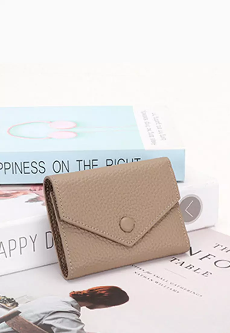 Full Grain Leather Tri-Fold Wallet JW YT-6923