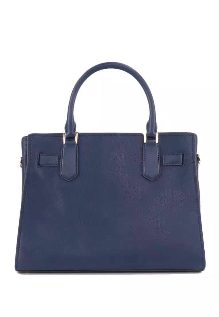 Michael kors hamilton navy blue top