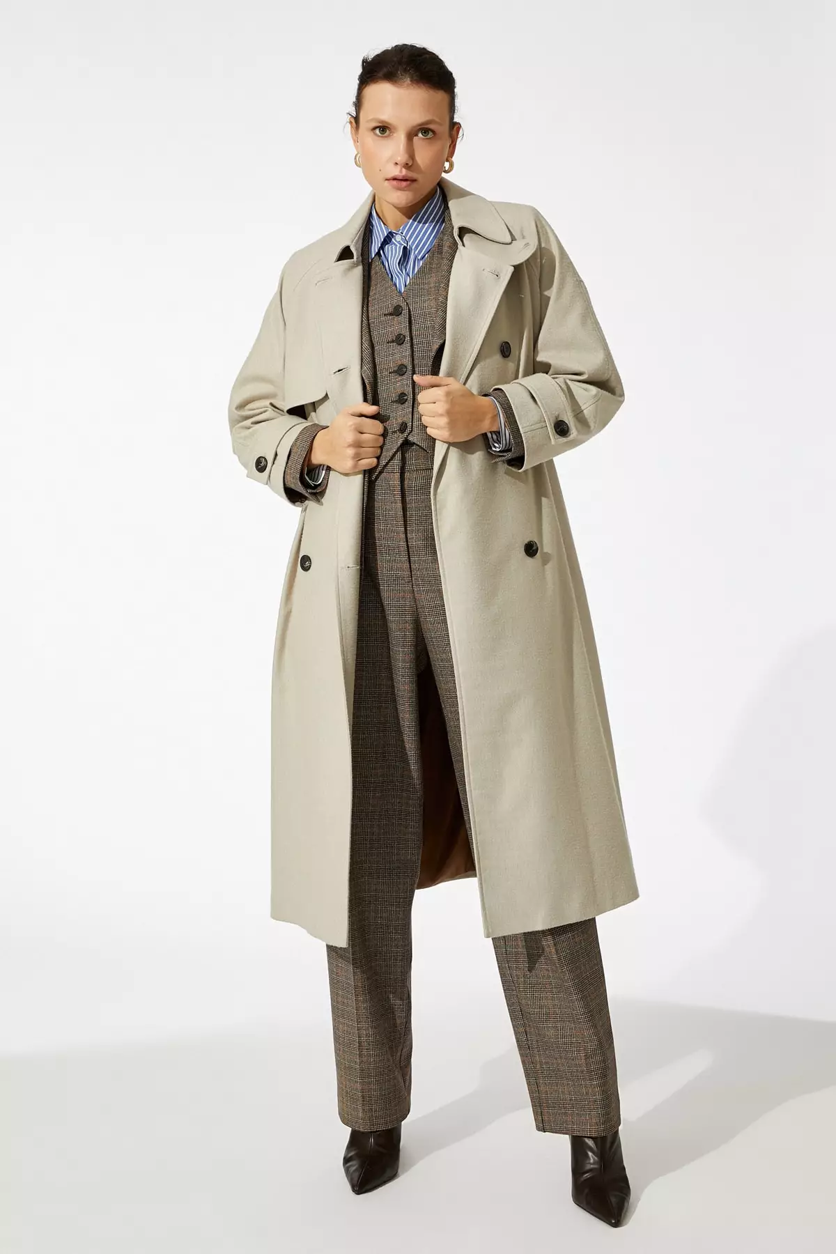 Buy trench coat top online