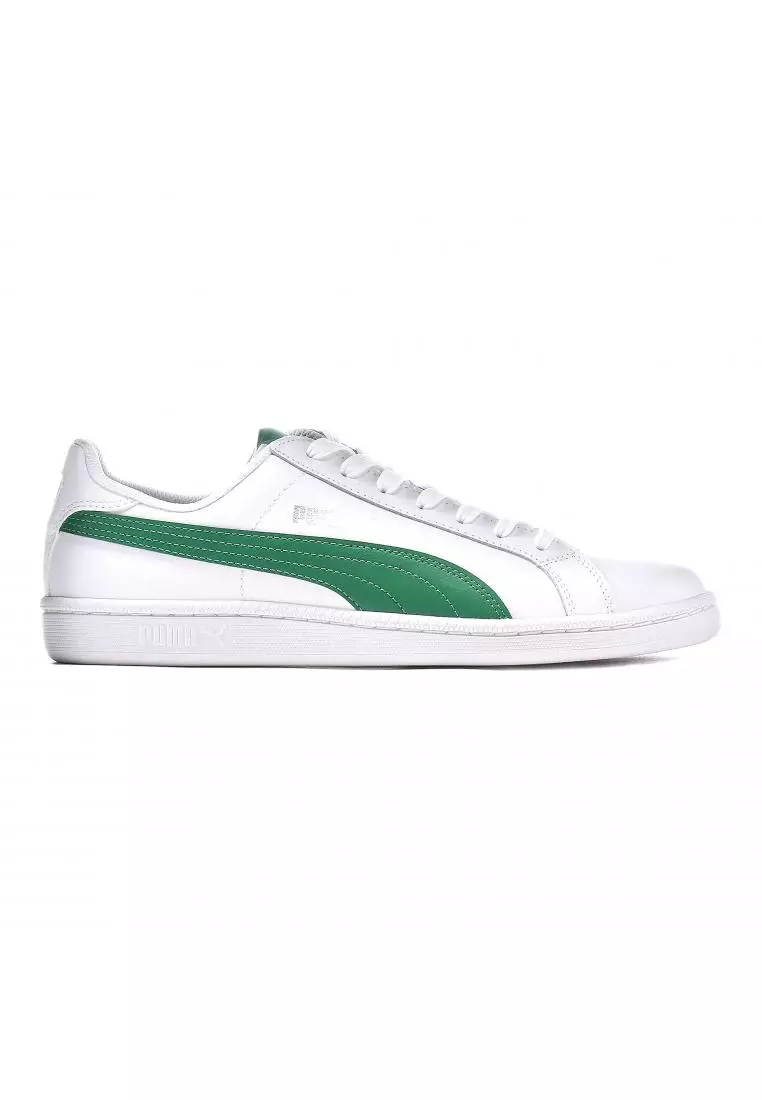 PUMA Unisex Smash Leather Trainers