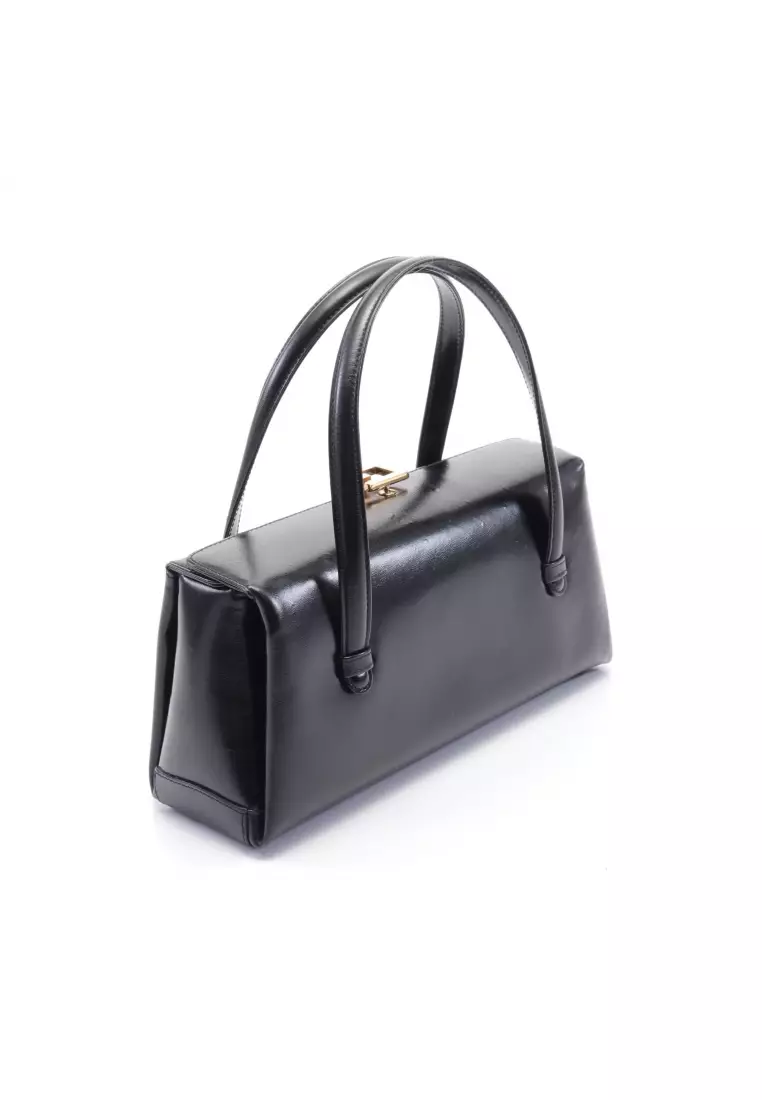 Plain black hot sale gucci purse