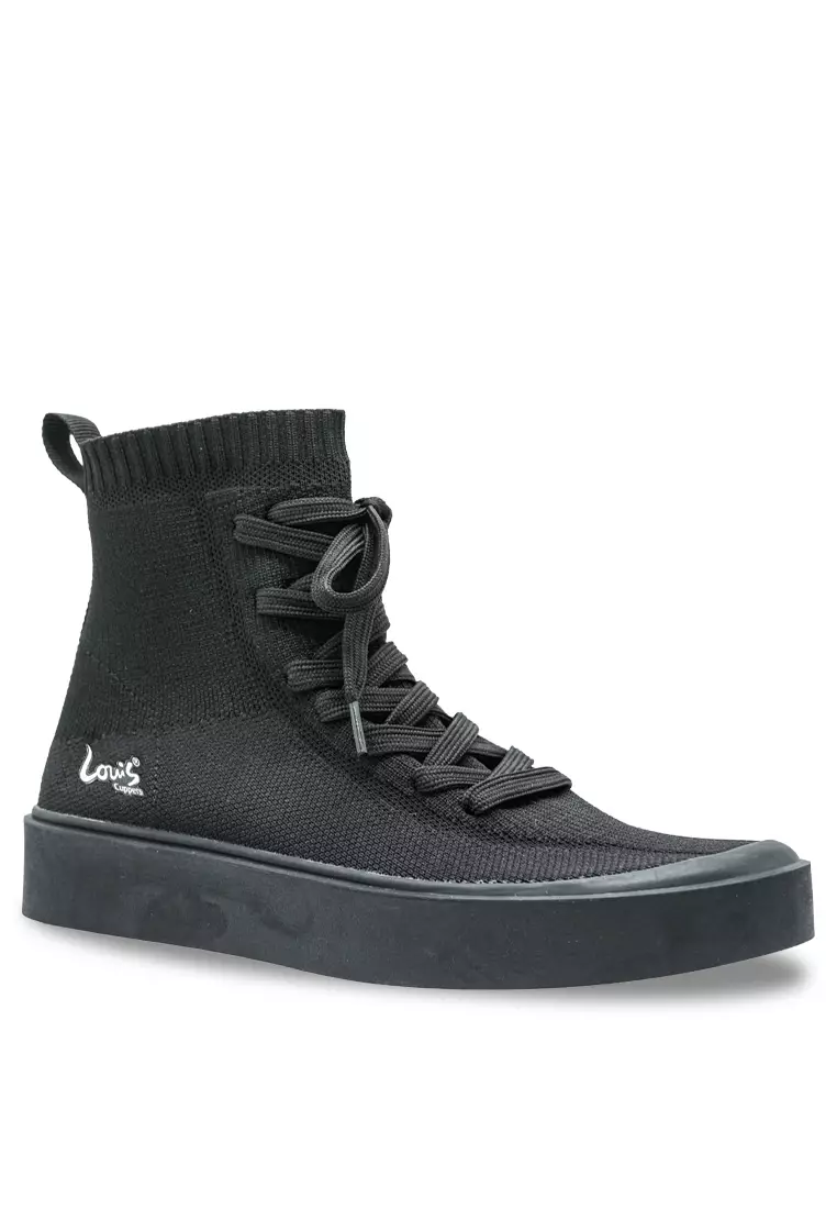 Women Lace up Knitted Lifestyle Sneakers - 240181010