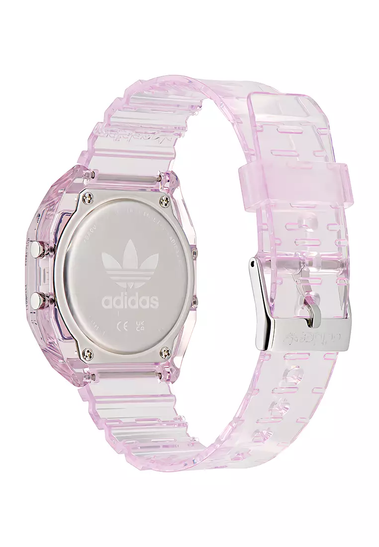 Adidas Medium Digital Two Crystal Resin Strap Jam Tangan Wanita - AOST24066