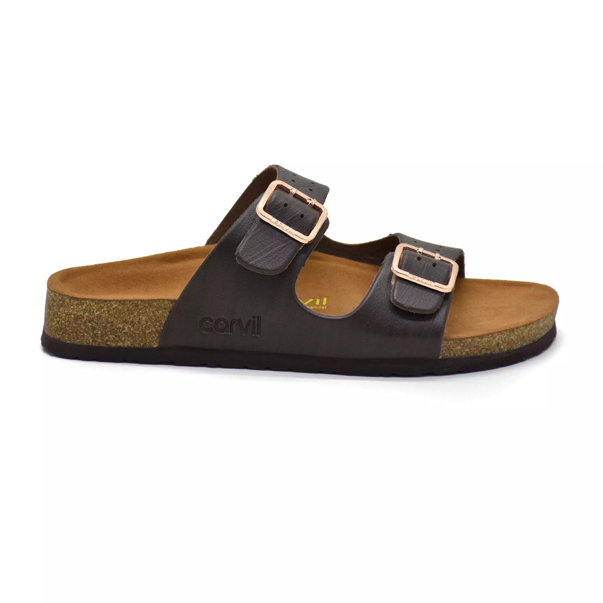 Carvil Sandal Wanita Oslo-02 L Brown