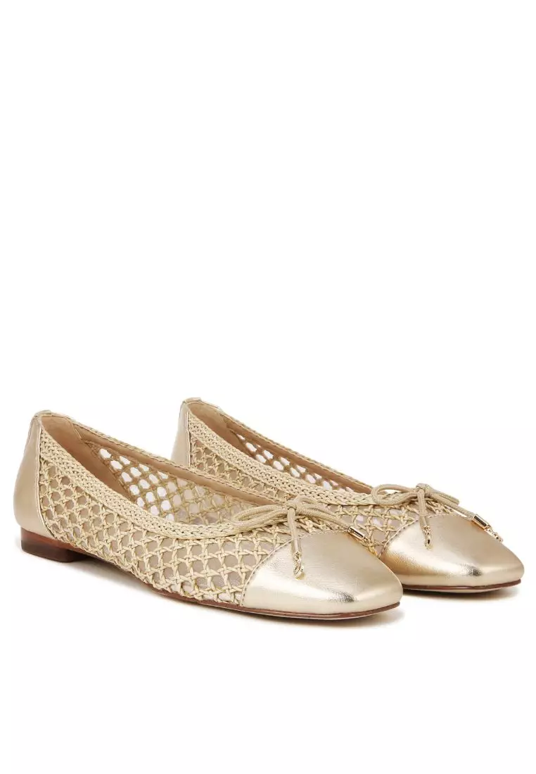 Sam edelman hot sale flats gold