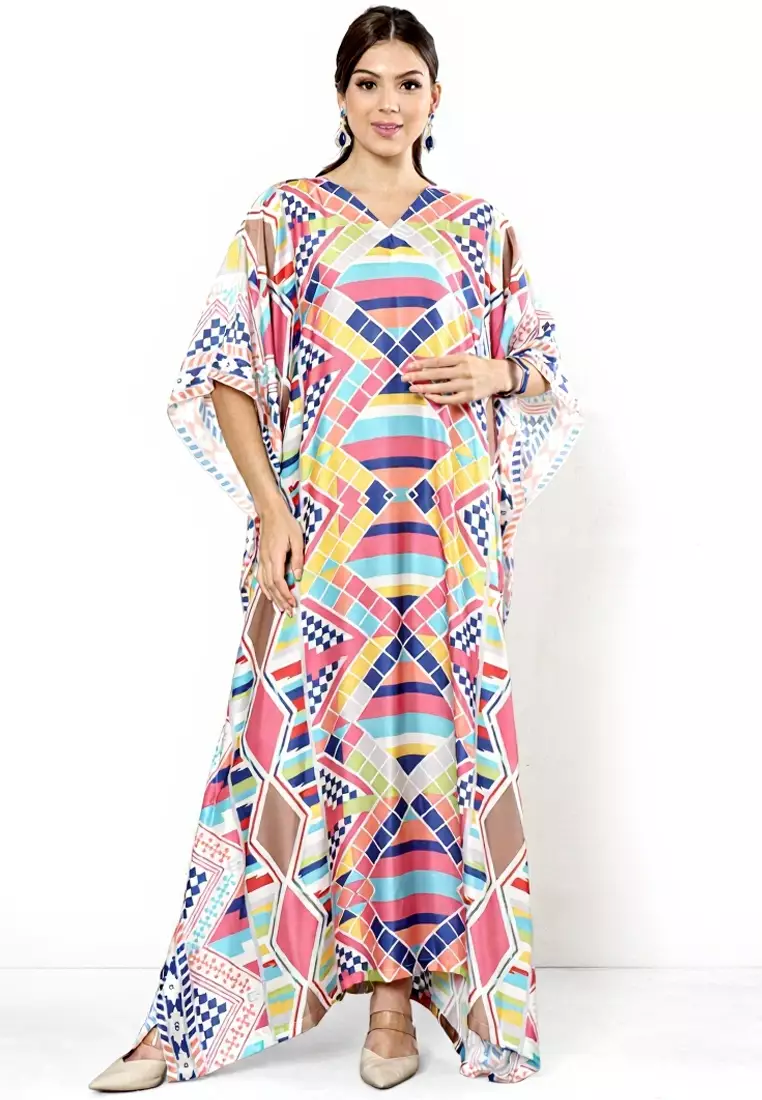 Kanzi Exclusive Short Sleeve Classic Kaftan