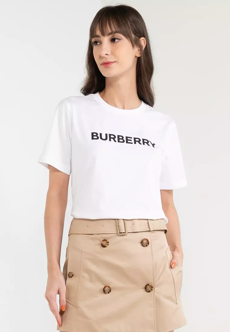 Burberry t sales shirt womens online
