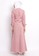 JV Hasanah pink Taniya Ribbon Dress BA2E3AA4F1E83FGS_3