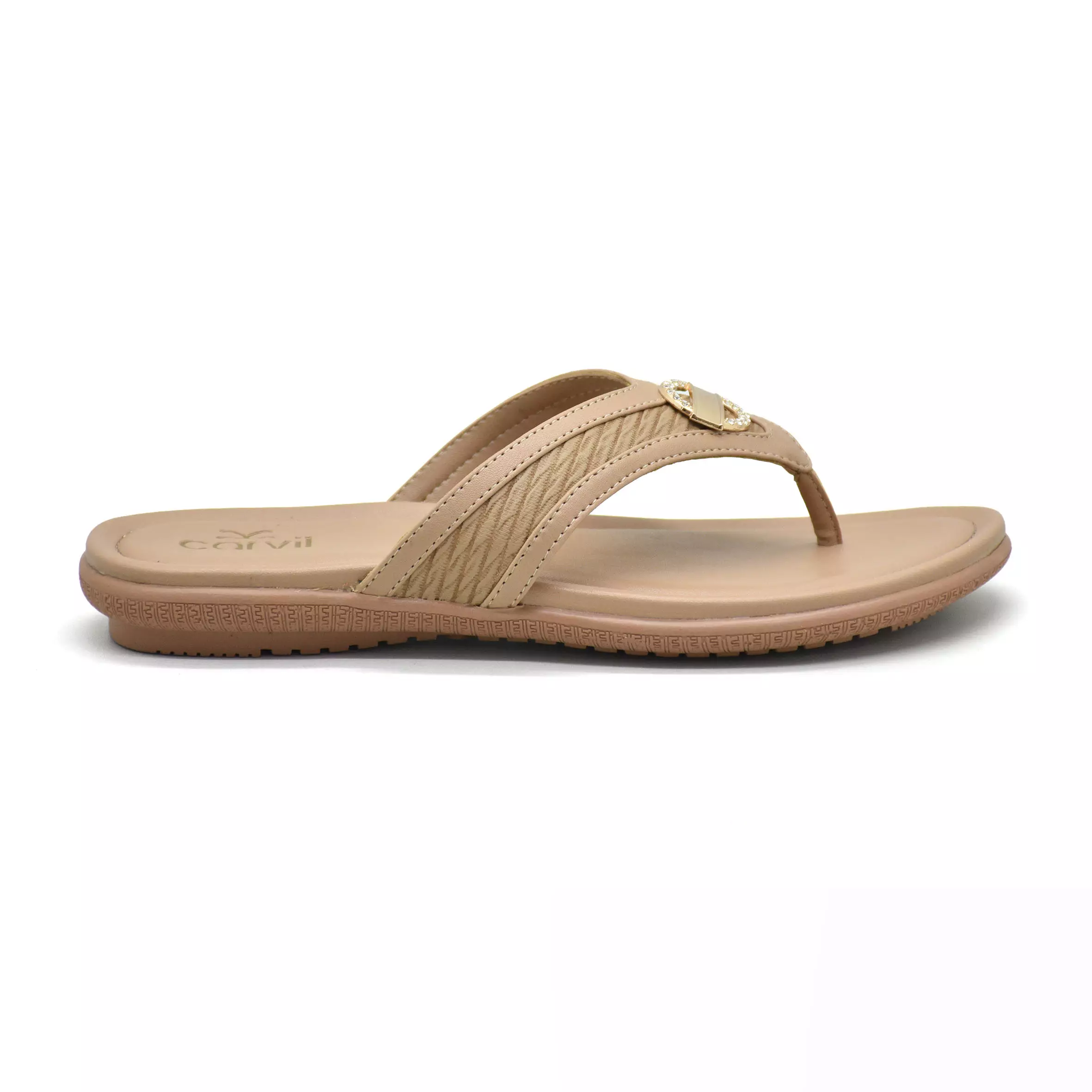 Carvil Sandal Wanita Vichi-01 L Mocca