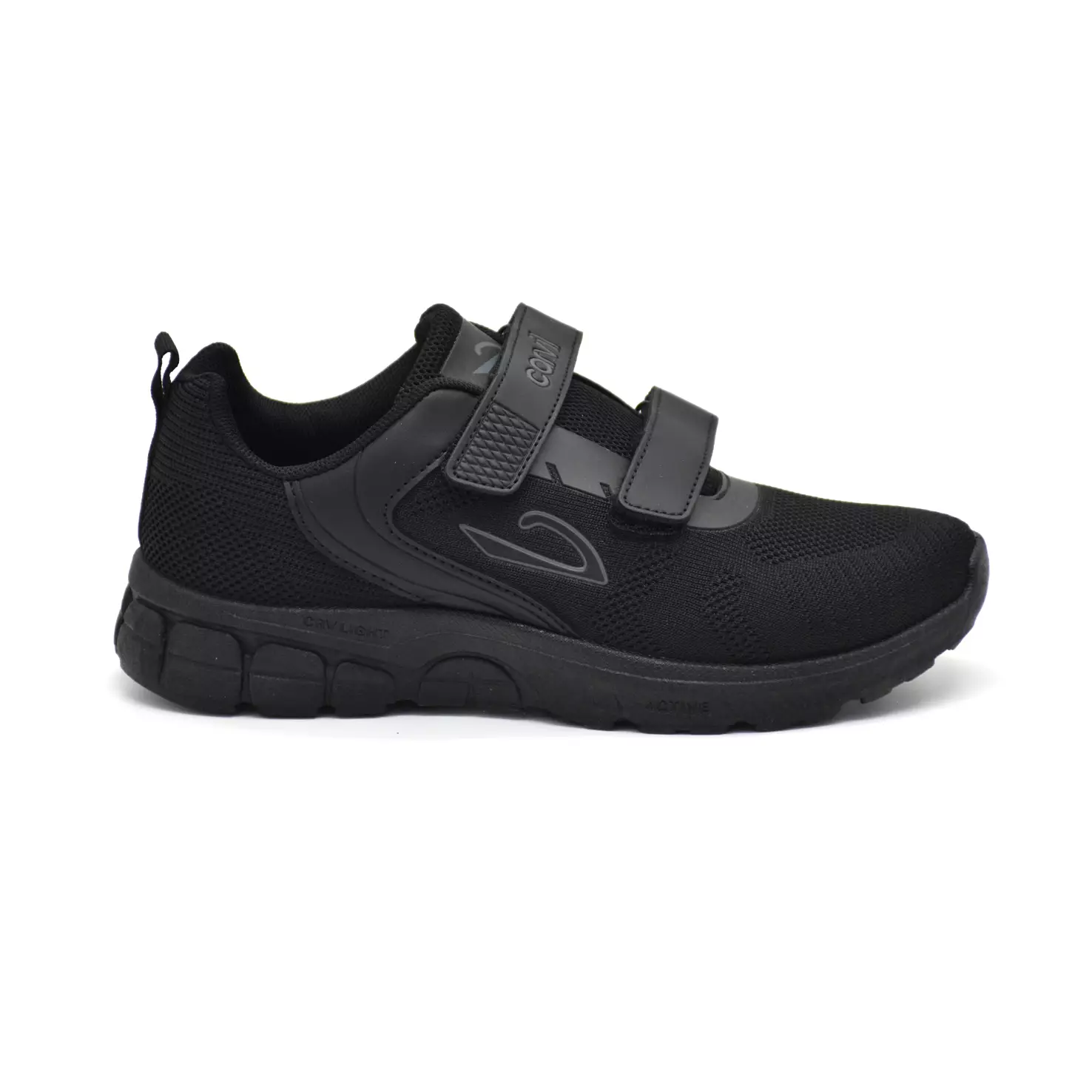Carvil Sepatu Sekolah Anak Archie-01 LT Black/Black