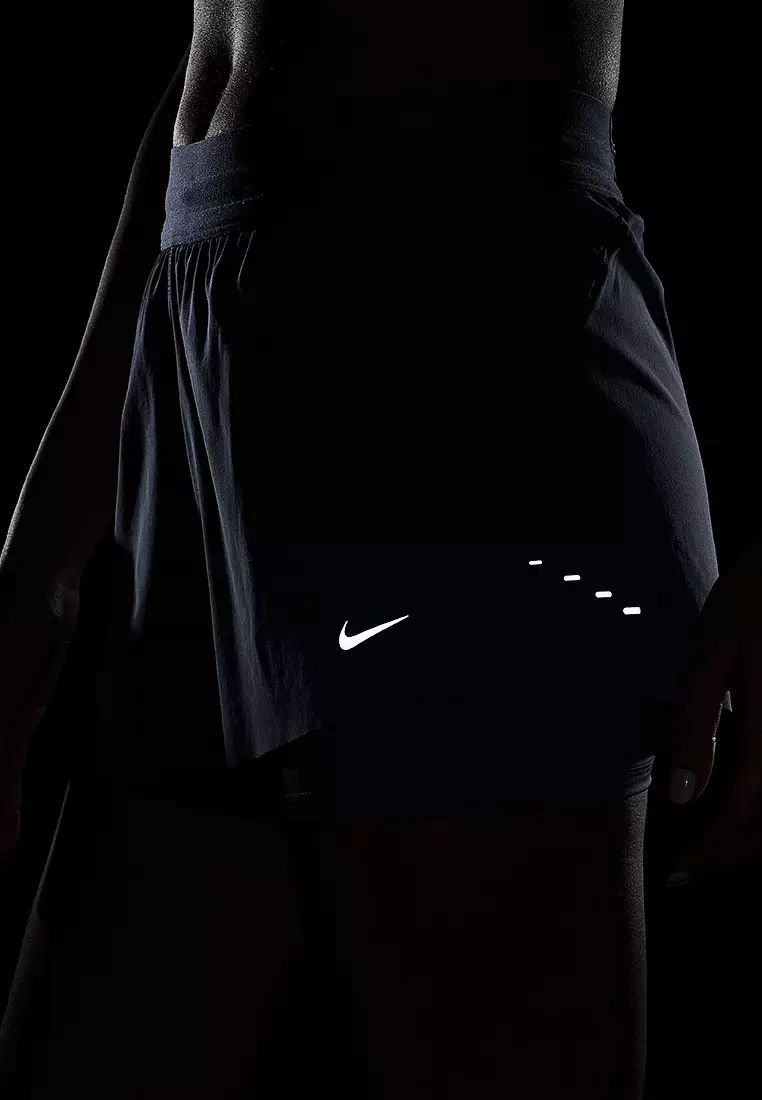 Women's Swift Dri-FIT Mid-Rise 2-in-1 Running Shorts