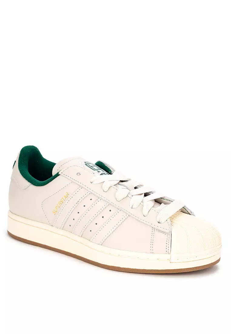 adidas gazelle silver green womens Adidas Original SUPERSTAR II Men's -WHITE/GREEN/BLACK – Moesports