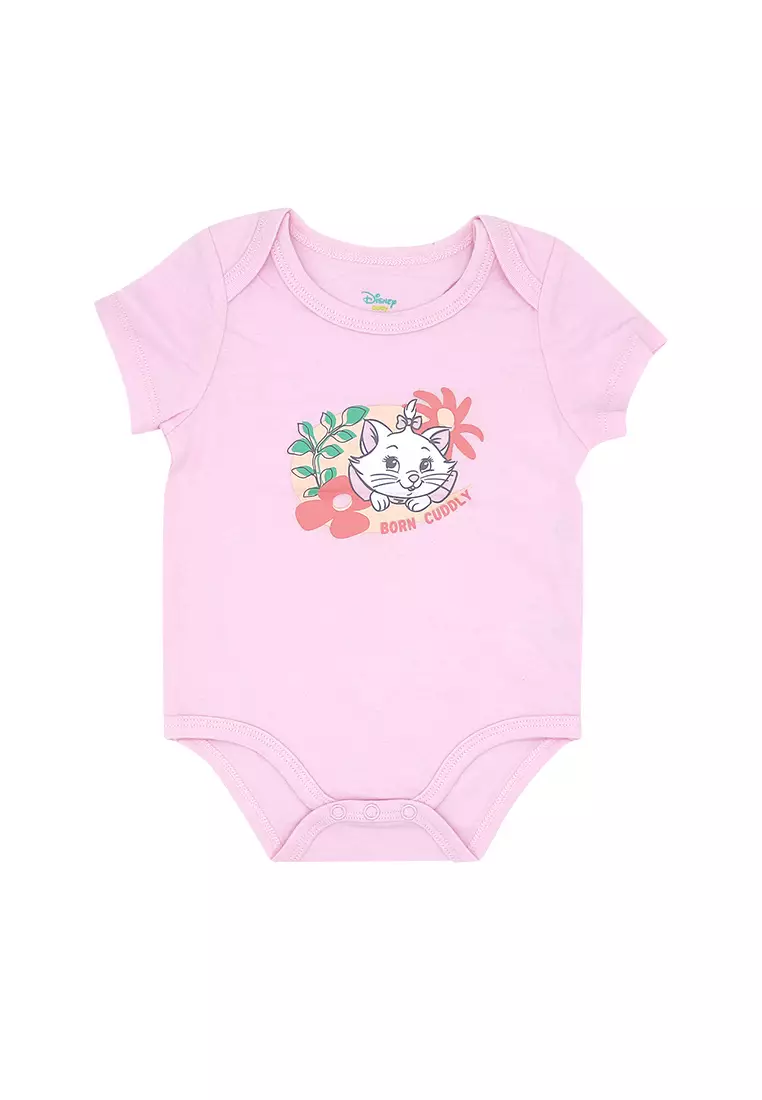 Licensed Newborn Essentials Shortsleeves Onesies Pack of 3 "Loveable"