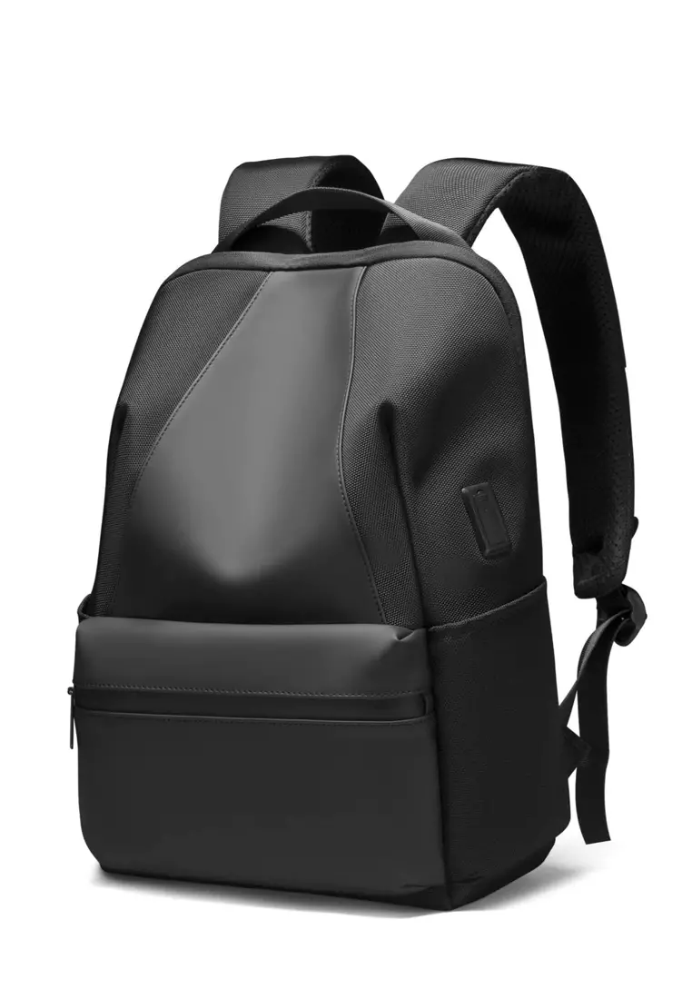 Mark Ryden MR9809 15.6″ Laptop Waterproof Backpack Travel Bag with USB & Micro Port -Black