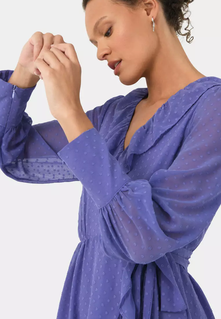 Savina Ruffle Mini Dress