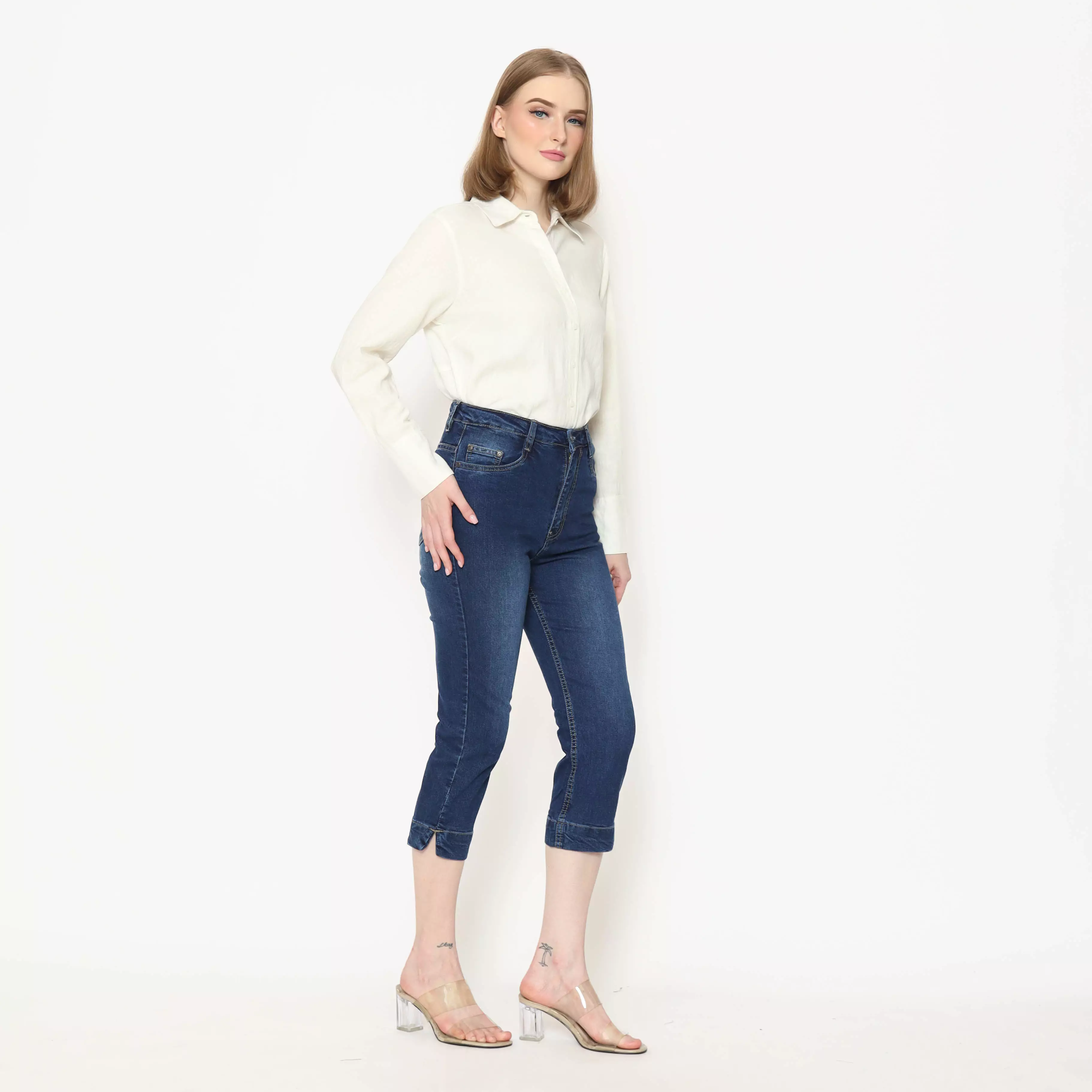 Rodeo - Jeans Wanita - Cassa Jeans - Navy
