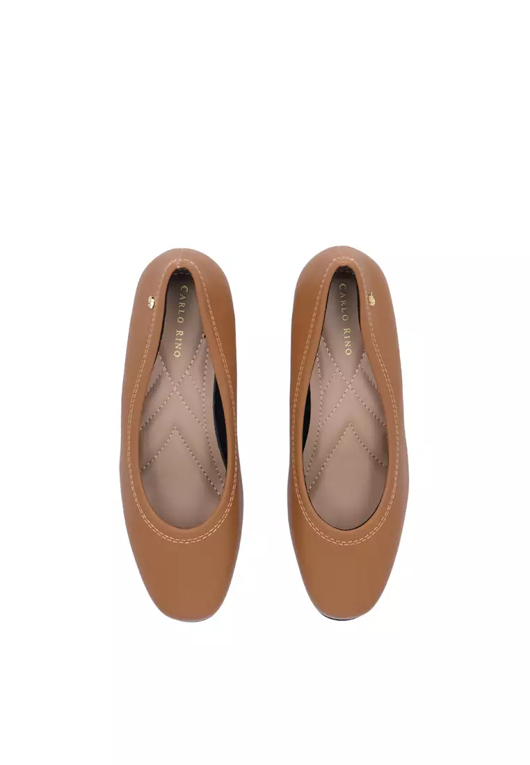 Medium Brown Kacey Pumps