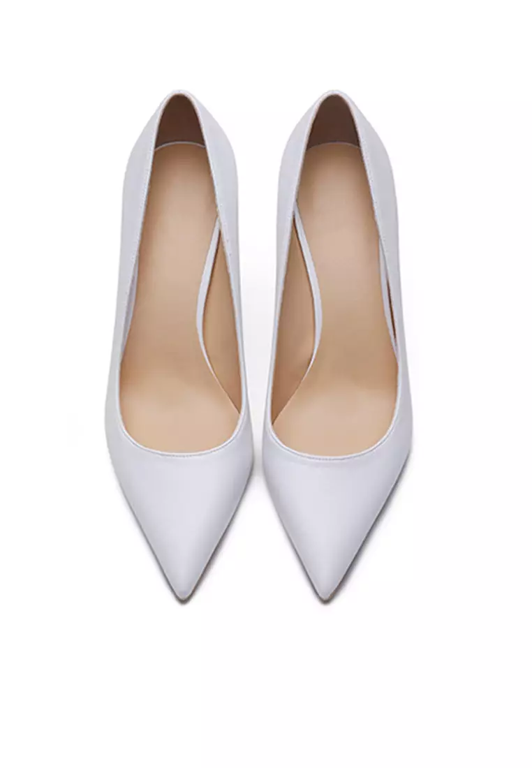 8CM Uniform Pointed High Heel Shoes HZL181