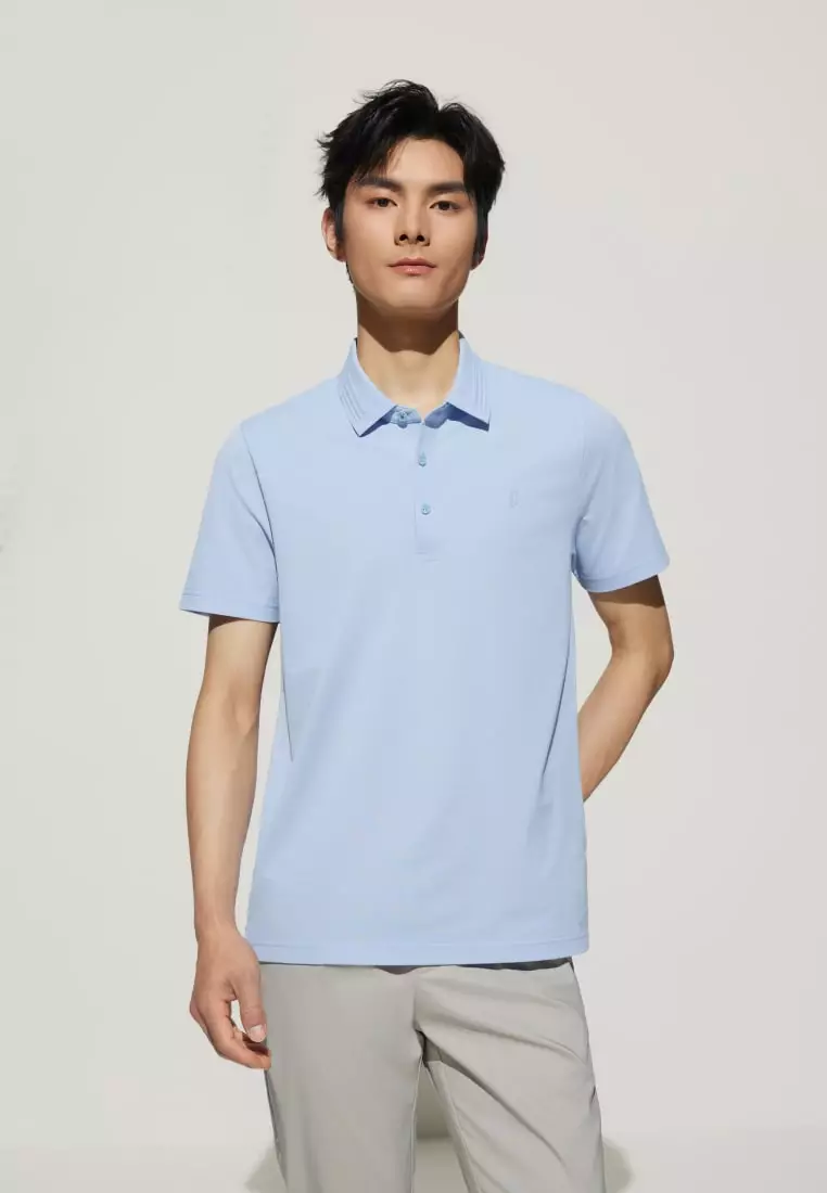 G2000 Super Light Mercerized Cotton Pique Smart Fit Short Sleeve Polo Tee with Logo