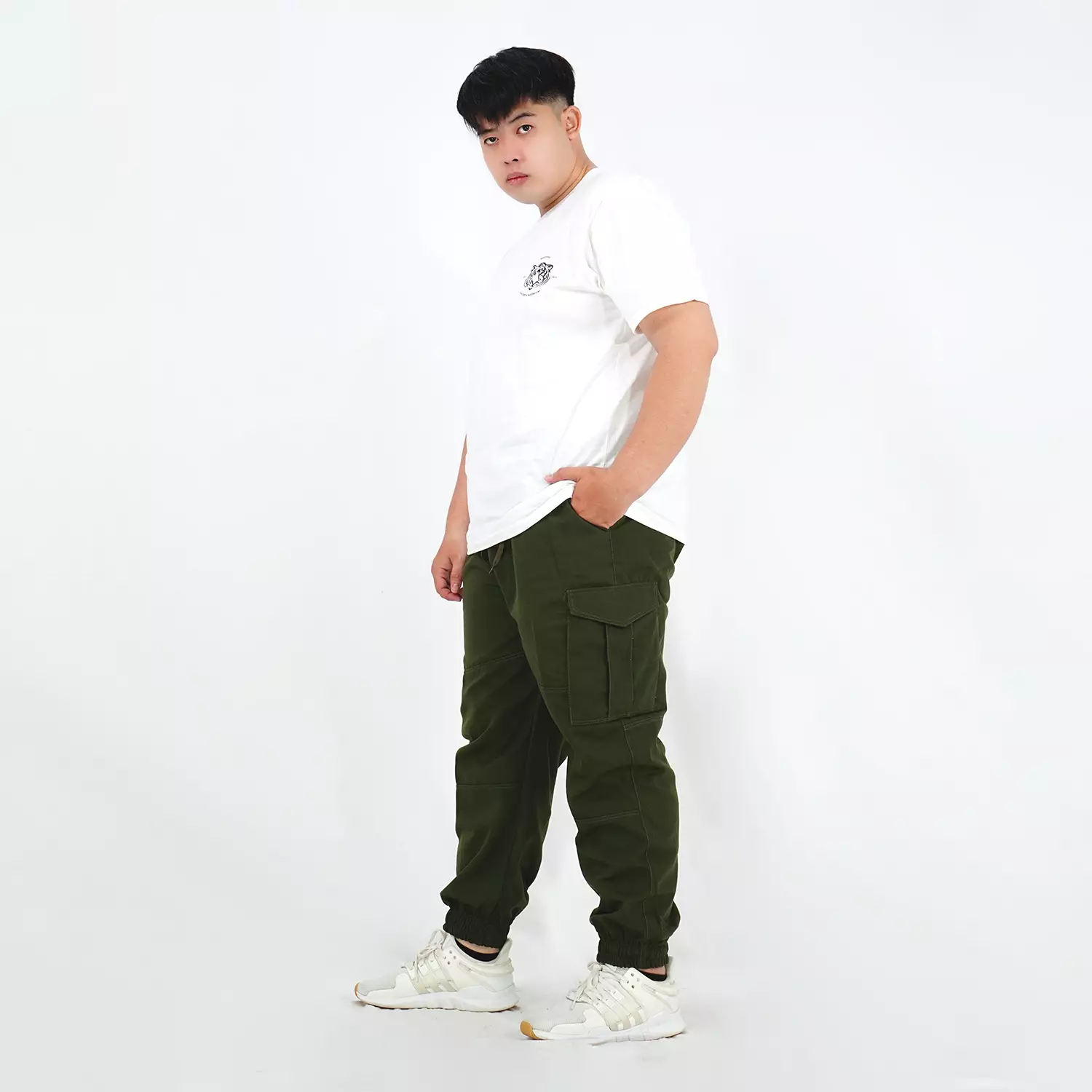 OKECHUKU Dave Bigsize Celana Cargo Pria Big Size Celana Cargo Jumbo